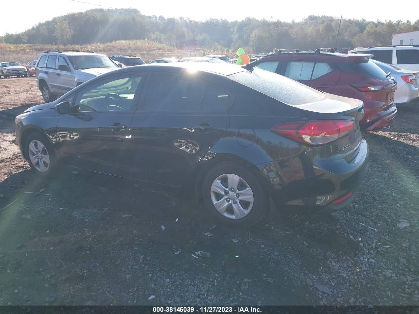2017 KIA FORTE LX - 3KPFK4A72HE051381