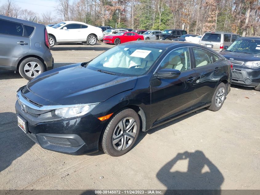 2017 HONDA CIVIC LX - 19XFC2F57HE200098