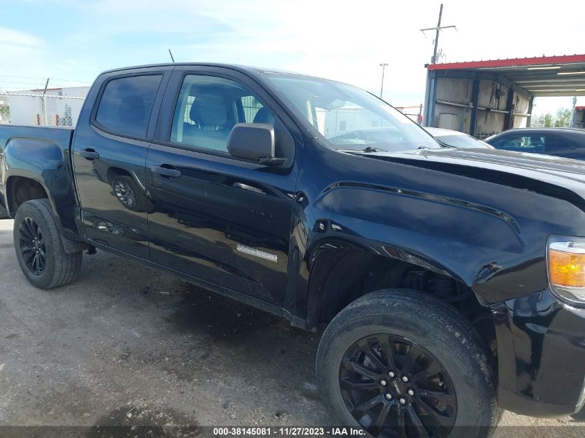 2021 GMC CANYON 2WD  SHORT BOX ELEVATION - 1GTG5BEN7M1280418