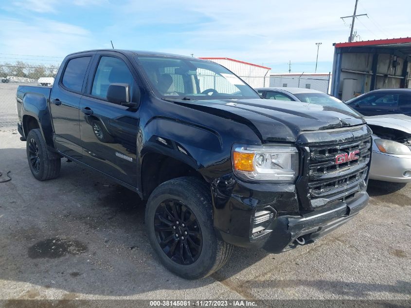 2021 GMC CANYON 2WD  SHORT BOX ELEVATION - 1GTG5BEN7M1280418