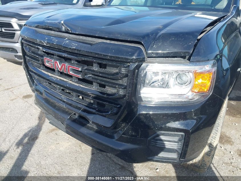 2021 GMC CANYON 2WD  SHORT BOX ELEVATION - 1GTG5BEN7M1280418