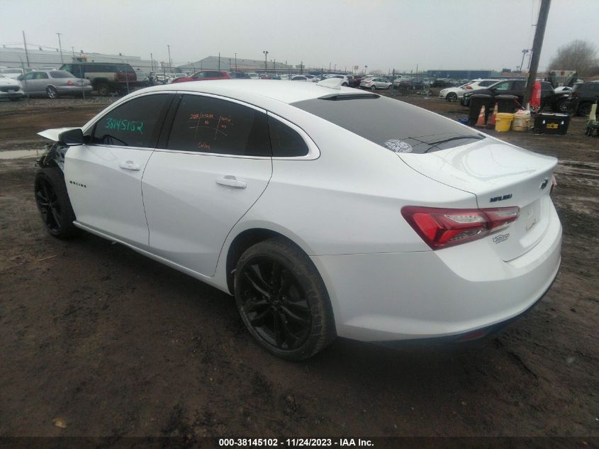 2022 CHEVROLET MALIBU LT - 1G1ZD5ST0NF207825