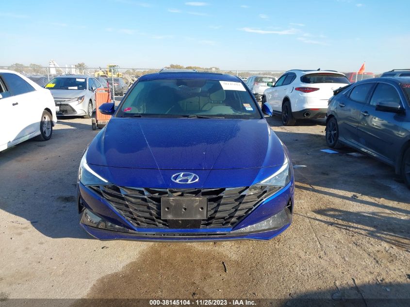 2022 HYUNDAI ELANTRA SEL - KMHLN4AG8NU341997