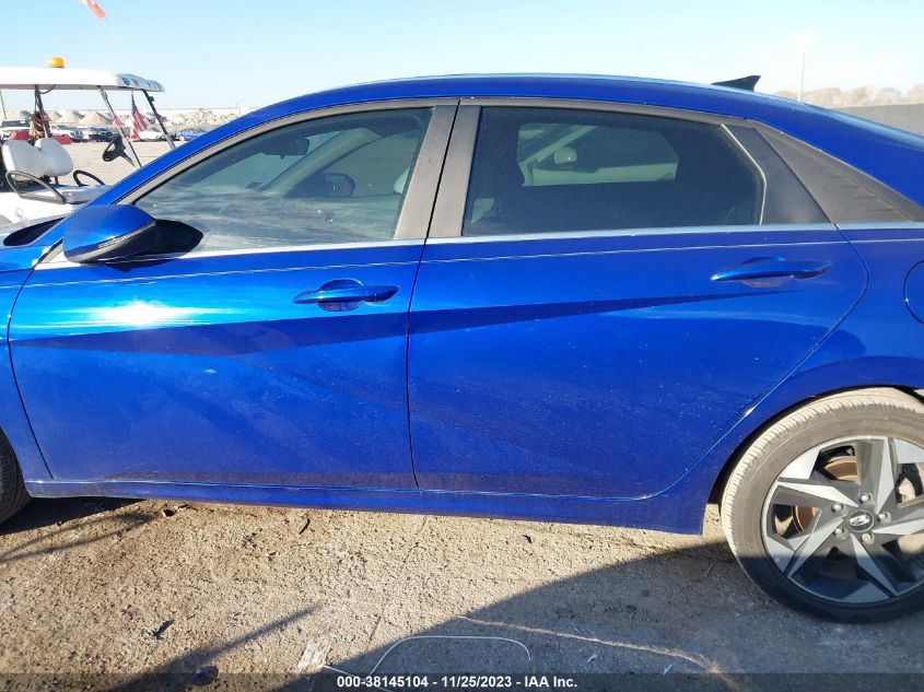 2022 HYUNDAI ELANTRA SEL - KMHLN4AG8NU341997