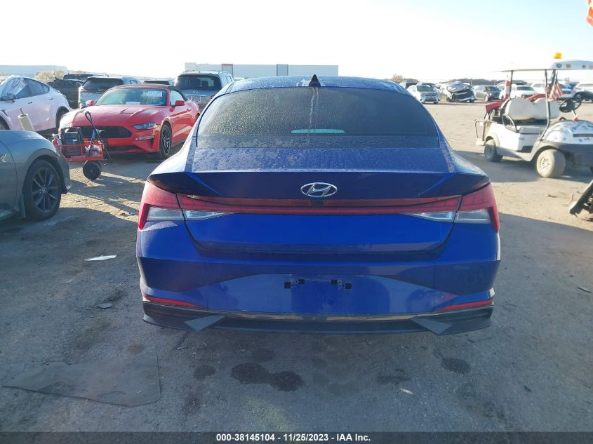 2022 HYUNDAI ELANTRA SEL - KMHLN4AG8NU341997