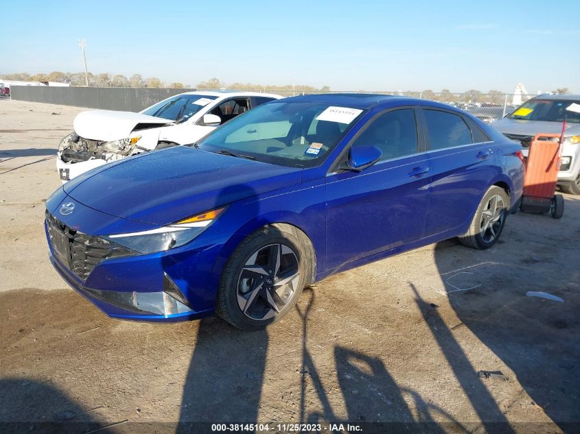 2022 HYUNDAI ELANTRA SEL - KMHLN4AG8NU341997