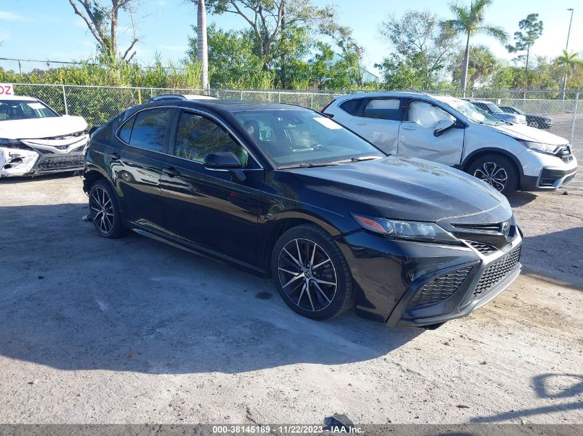 2021 TOYOTA CAMRY NIGHT SHADE/SE - 4T1S11AK8MU591586