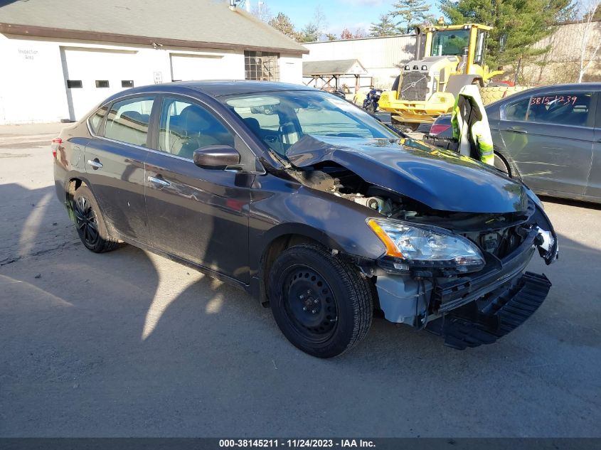 2014 NISSAN SENTRA S/SV/SR/SL - 3N1AB7APOEY286922