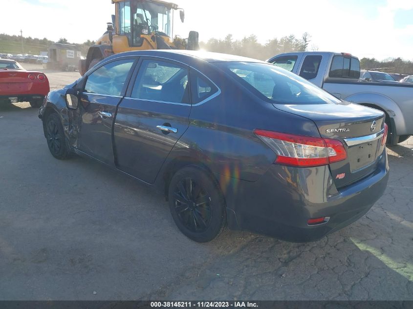 2014 NISSAN SENTRA S/SV/SR/SL - 3N1AB7APOEY286922