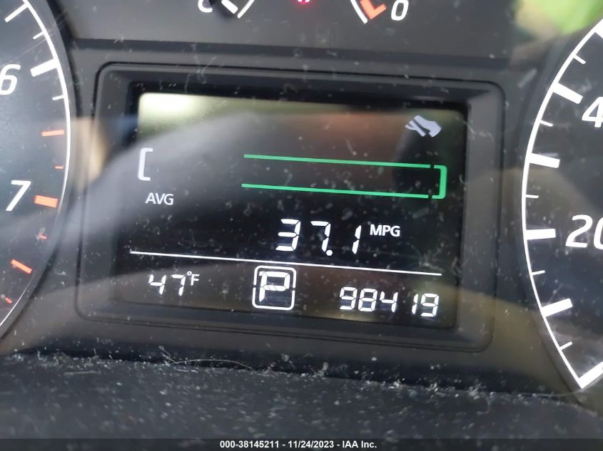 2014 NISSAN SENTRA S/SV/SR/SL - 3N1AB7APOEY286922