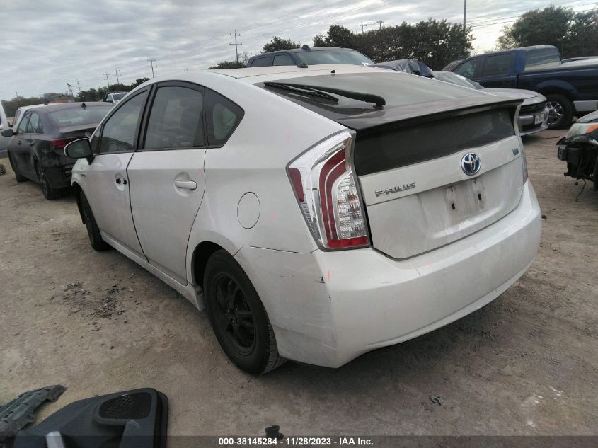 2014 TOYOTA PRIUS - JTDKN3DU9E0393674
