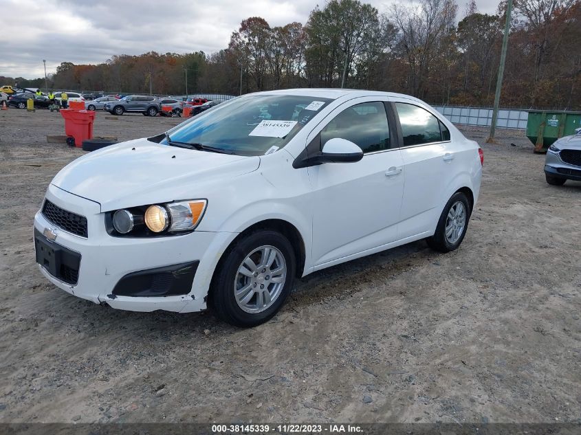 2015 CHEVROLET SONIC LT AUTO - 1G1JC5SH4F4198541