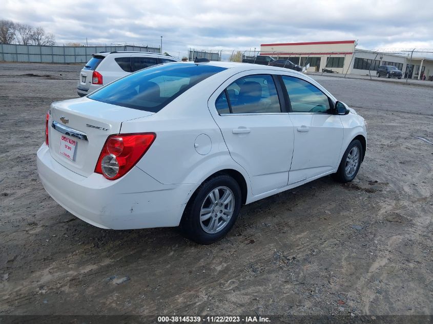 2015 CHEVROLET SONIC LT AUTO - 1G1JC5SH4F4198541