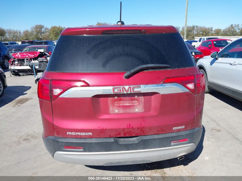 2019 GMC ACADIA SLE - 1GKKNRLA7KZ275337
