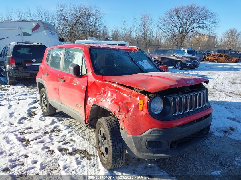 2017 JEEP RENEGADE SPORT - ZACCJBAB5HPG14134