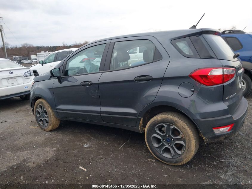 2021 FORD ECOSPORT S - MAJ3S2FE8MC441892