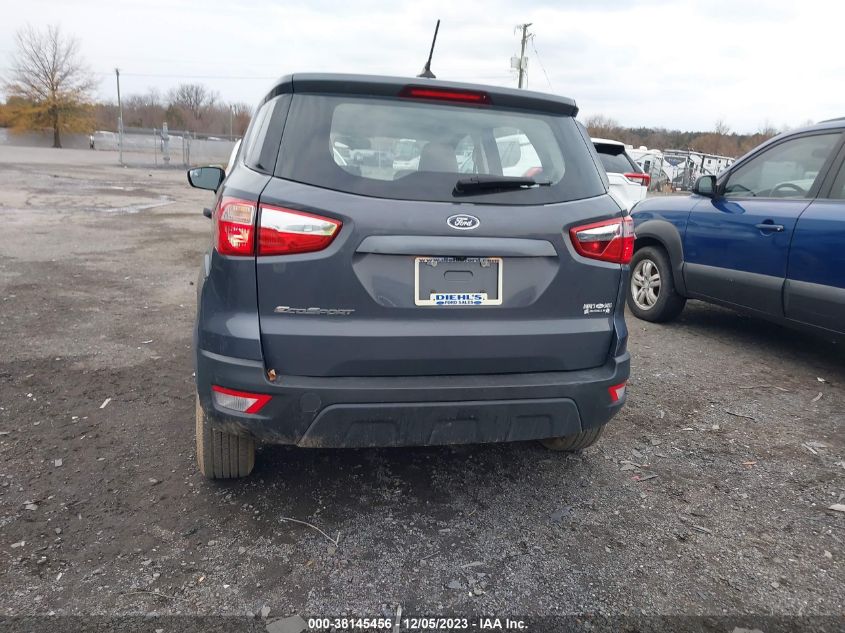 2021 FORD ECOSPORT S - MAJ3S2FE8MC441892