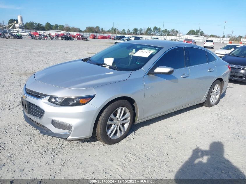 2016 CHEVROLET MALIBU LT - 1G1ZE5ST2GF346404