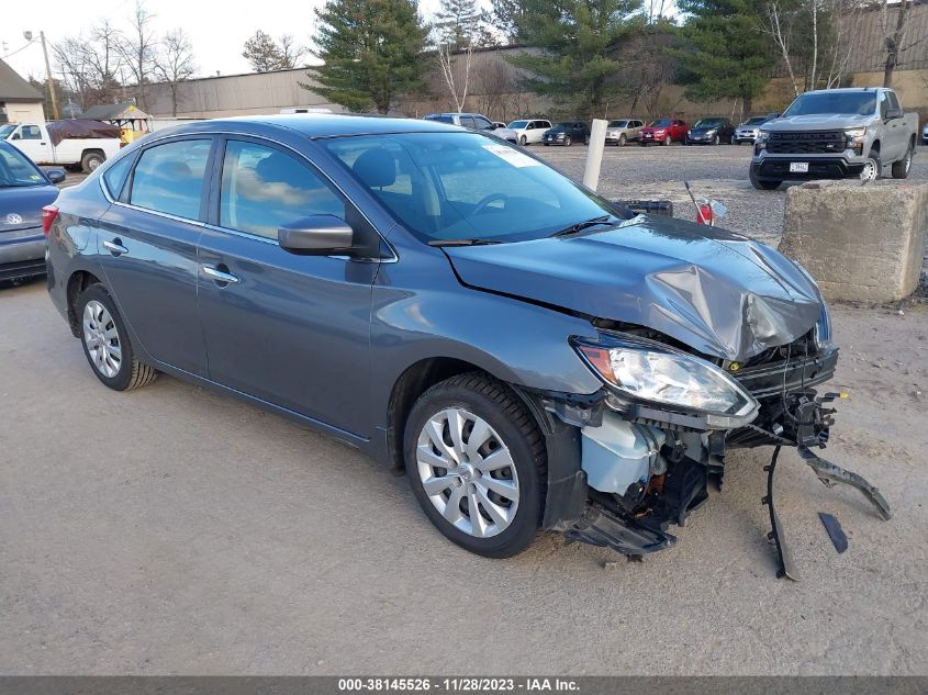 2019 NISSAN SENTRA S - 3N1AB7APXKY450737