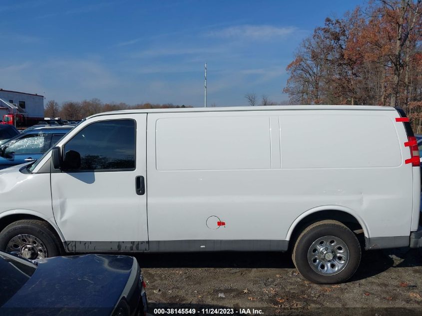 2013 CHEVROLET EXPRESS 1500 WORK VAN - 1GCSGAFX2D1109154