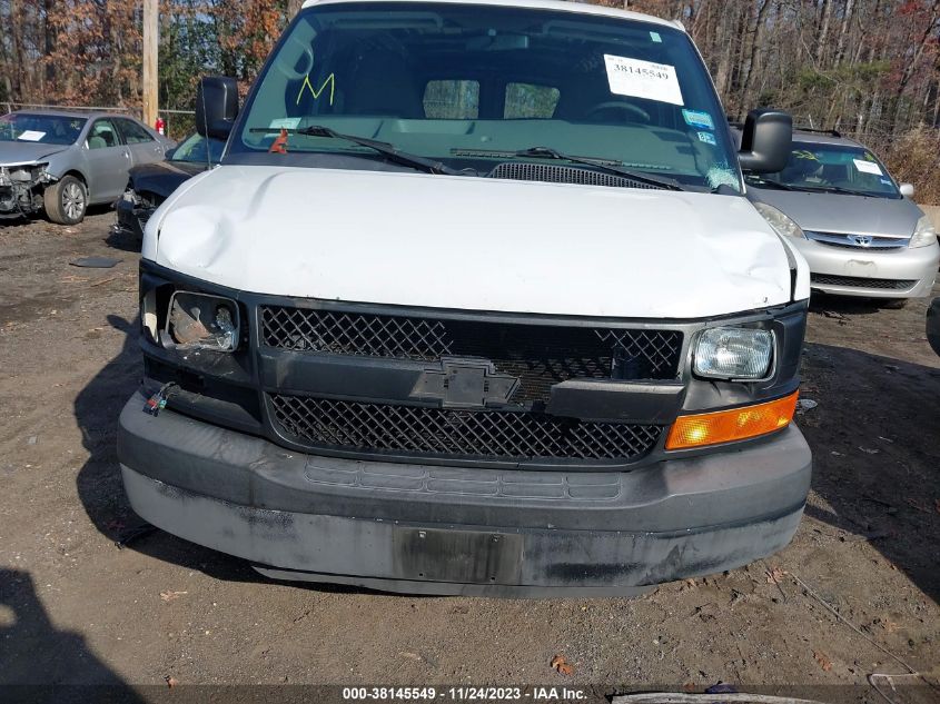 2013 CHEVROLET EXPRESS 1500 WORK VAN - 1GCSGAFX2D1109154