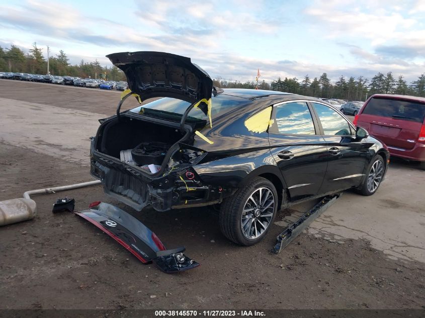 2022 HYUNDAI SONATA LIMITED - KMHL34J27NA216355