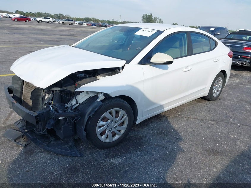 VIN 5NPD74LF7HH137651 2017 HYUNDAI ELANTRA SE