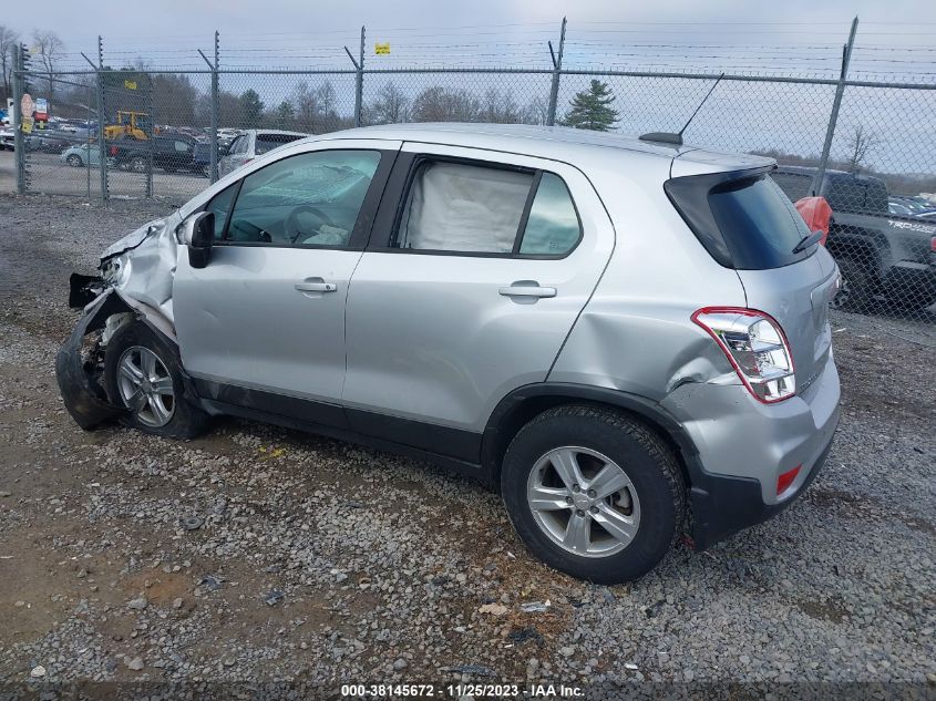 2018 CHEVROLET TRAX LS - 3GNCJNSB7JL264382