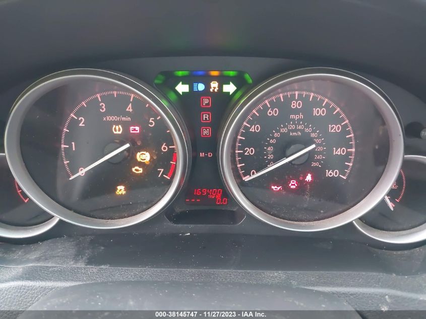 2013 MAZDA MAZDA6 I TOURING - 1YVHZ8DH7D5M15407