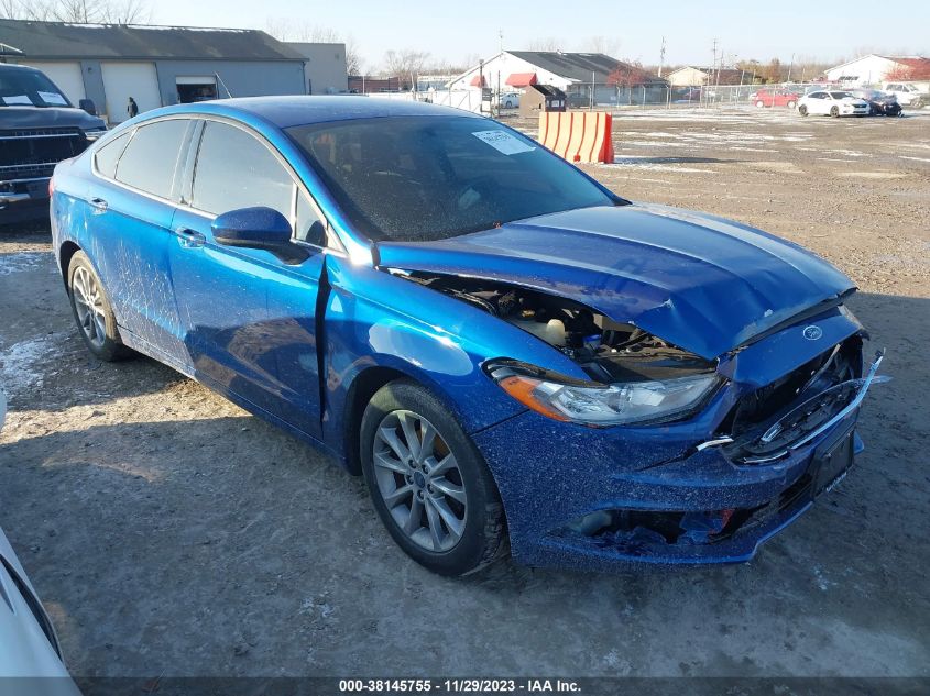 2017 FORD FUSION SE - 3FA6P0HD3HR365030