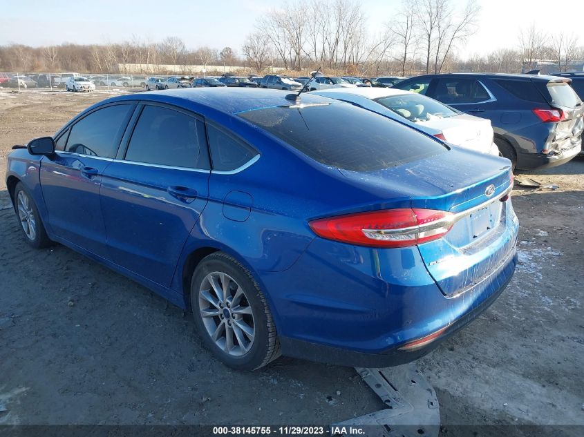 2017 FORD FUSION SE - 3FA6P0HD3HR365030