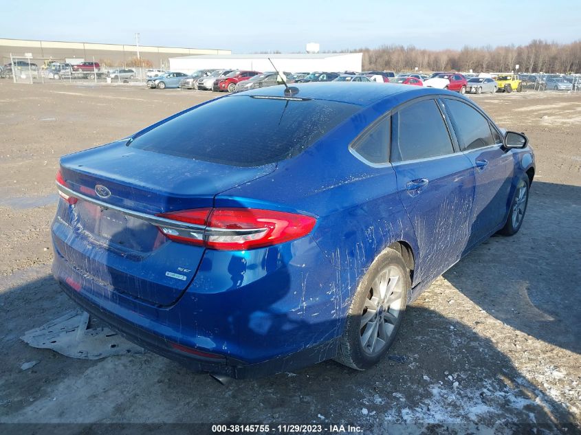 2017 FORD FUSION SE - 3FA6P0HD3HR365030