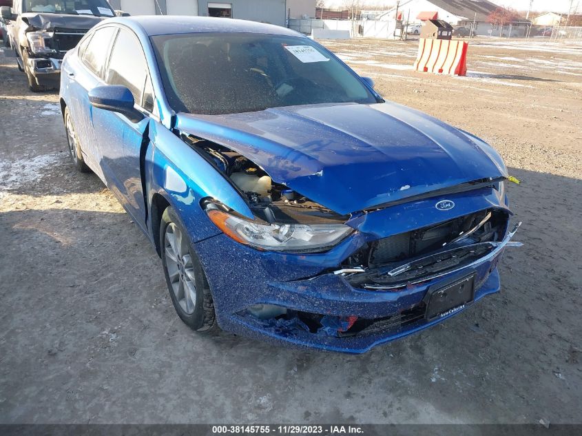 2017 FORD FUSION SE - 3FA6P0HD3HR365030