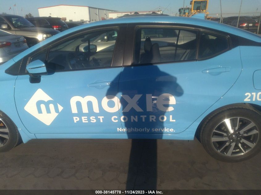 2021 NISSAN VERSA SV XTRONIC CVT - 3N1CN8EV7ML824641