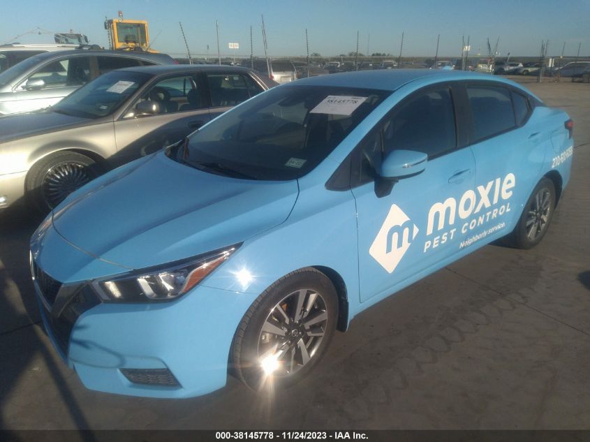 2021 NISSAN VERSA SV XTRONIC CVT - 3N1CN8EV7ML824641