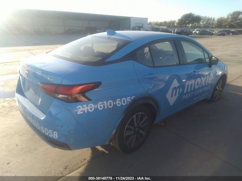 2021 NISSAN VERSA SV XTRONIC CVT - 3N1CN8EV7ML824641