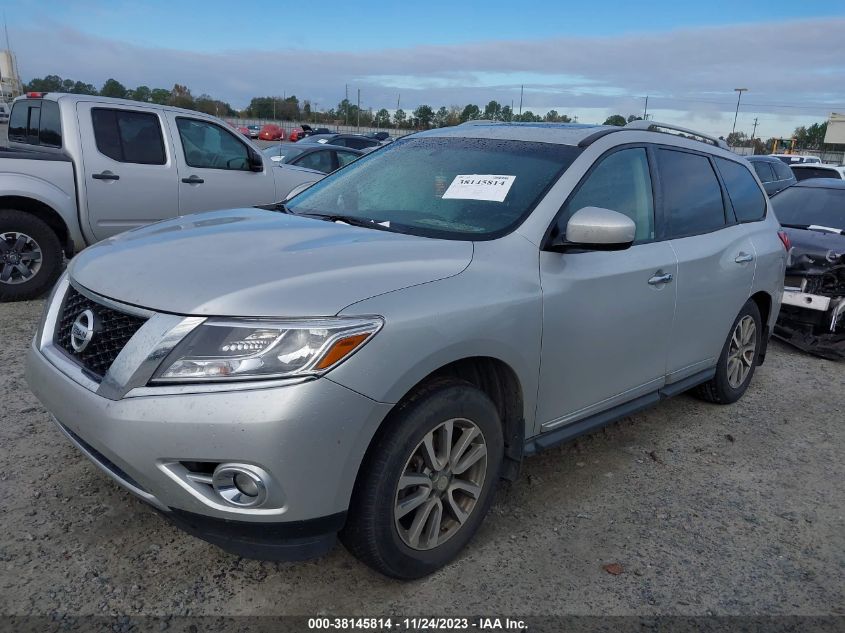 2013 NISSAN PATHFINDER S/SV/SL/PLATINUM - 5N1AR2MN3DC611720