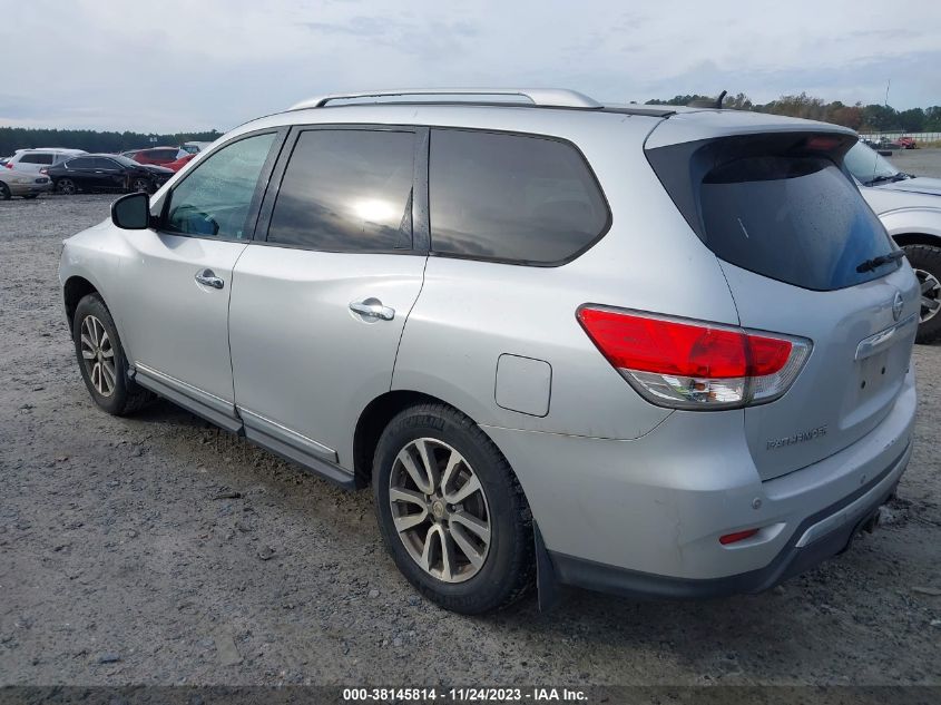 2013 NISSAN PATHFINDER S/SV/SL/PLATINUM - 5N1AR2MN3DC611720