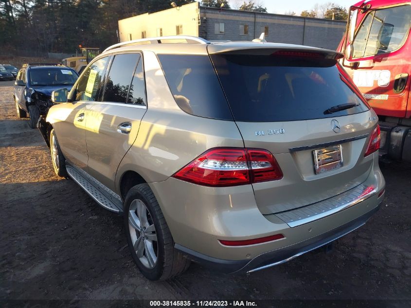 2013 MERCEDES-BENZ ML 350 4MATIC - 4JGDA5HB5DA234082