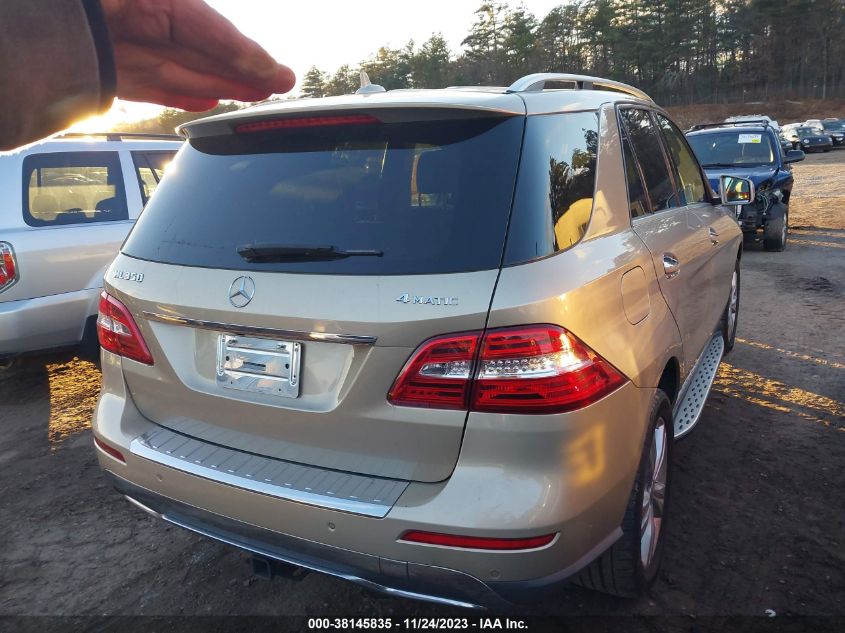 2013 MERCEDES-BENZ ML 350 4MATIC - 4JGDA5HB5DA234082