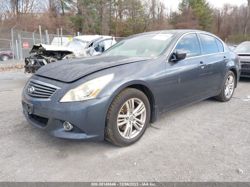 2013 INFINITI G37X X - JN1CV6AR4DM756608