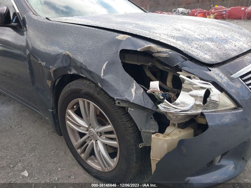 2013 INFINITI G37X X - JN1CV6AR4DM756608