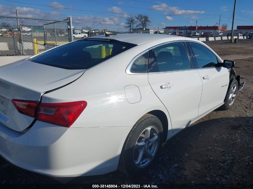 2017 CHEVROLET MALIBU LS - 1G1ZC5STXHF259163