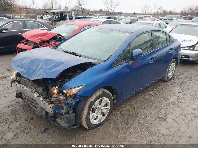 2015 HONDA CIVIC LX - 19XFB2F51FE011656