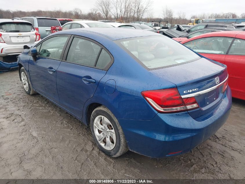 2015 HONDA CIVIC LX - 19XFB2F51FE011656