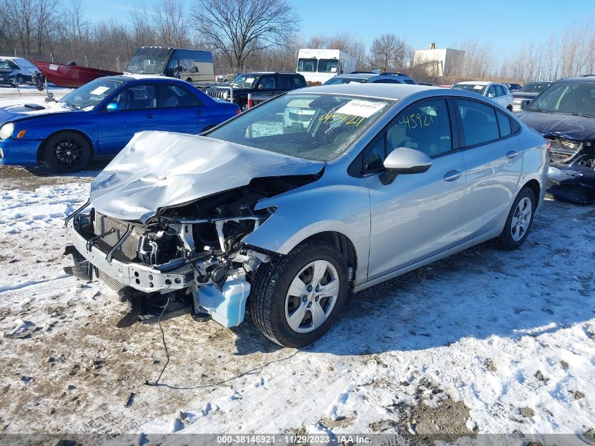 2017 CHEVROLET CRUZE LS - 3G1BC5SM2HS567076