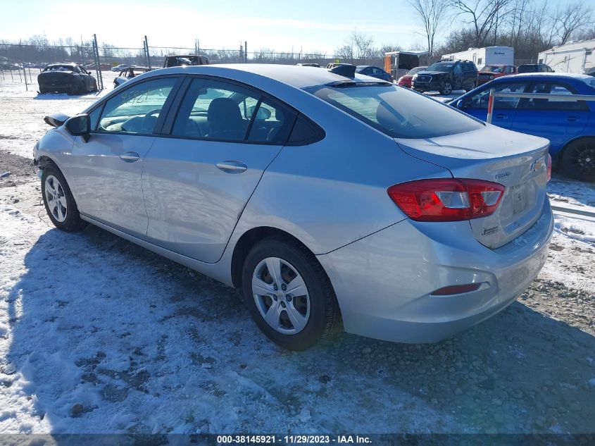 2017 CHEVROLET CRUZE LS - 3G1BC5SM2HS567076