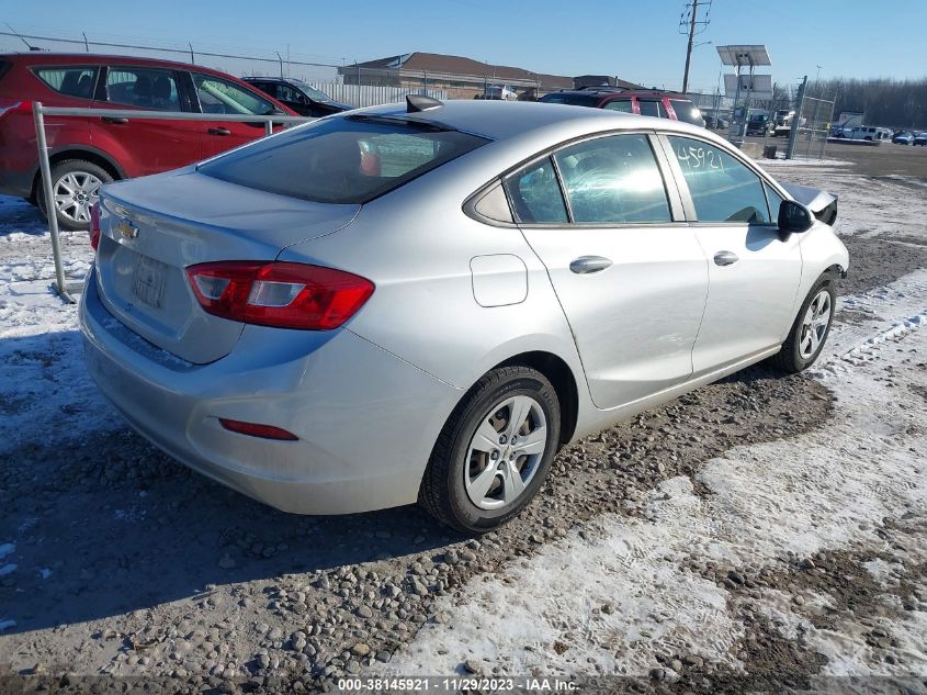 2017 CHEVROLET CRUZE LS - 3G1BC5SM2HS567076
