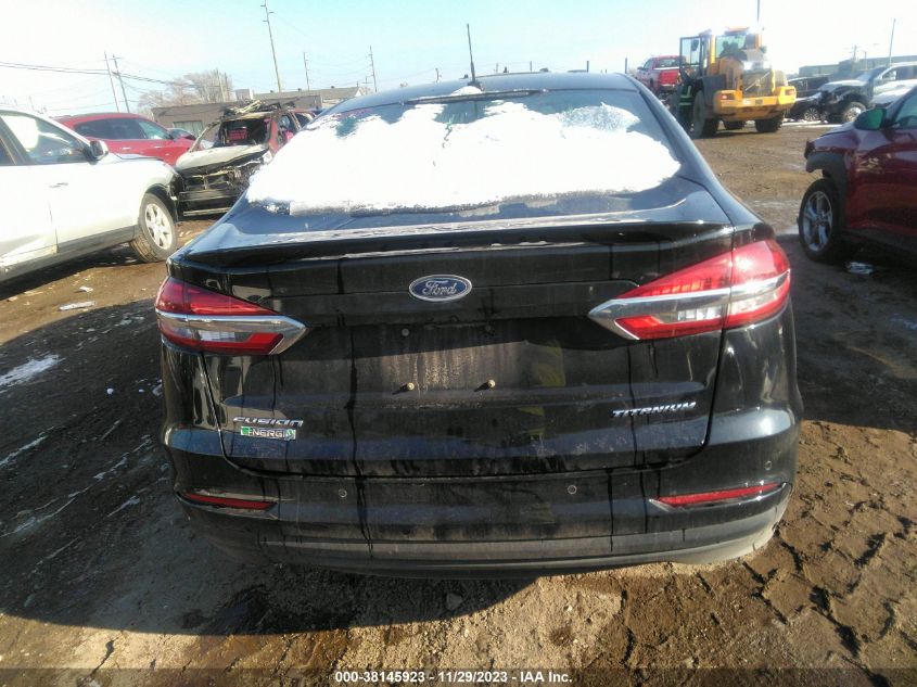 2019 FORD FUSION ENERGI TITANIUM - 3FA6P0SU4KR282500