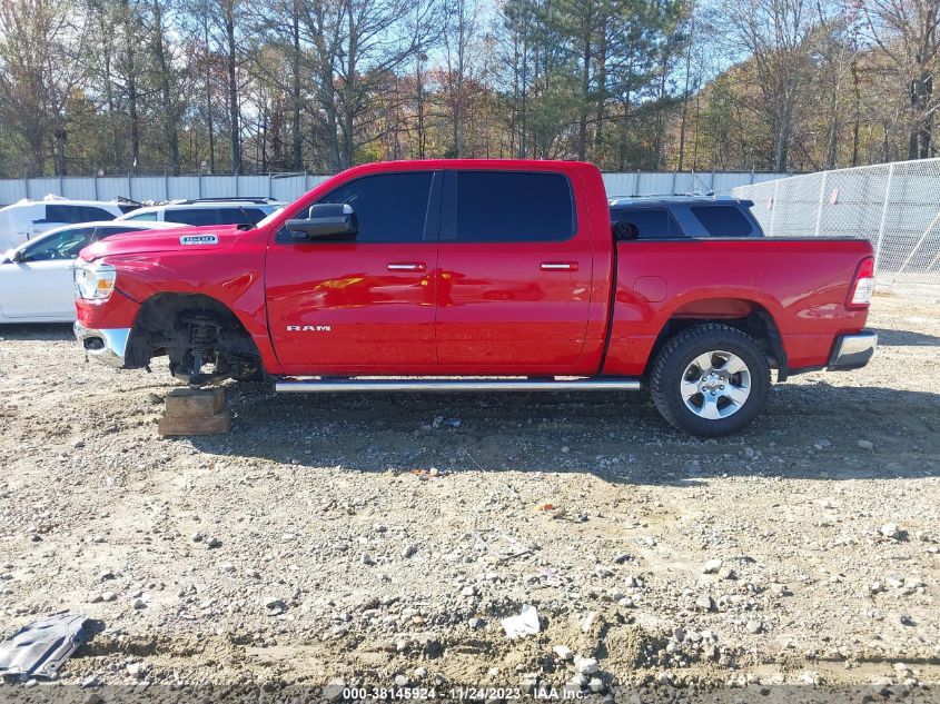 2019 RAM 1500 BIG HORN - 1C6RREFT7KN558498
